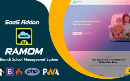 Ramom School Subscription (SaaS) v3.1.6 - Addon - Nulled PHP Scripts
