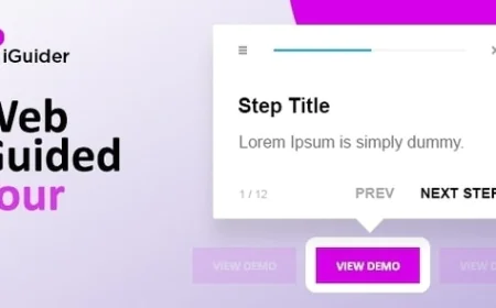 iGuider - Webpage UI Help Tour v5.5 - jQuery and CSS3 FREE
