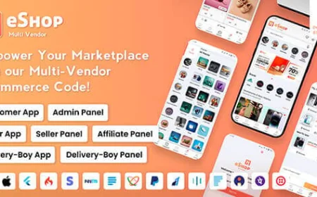 eShop v3.2.0 - Multi Vendor eCommerce App & eCommerce Vendor Marketplace Flutter App Source