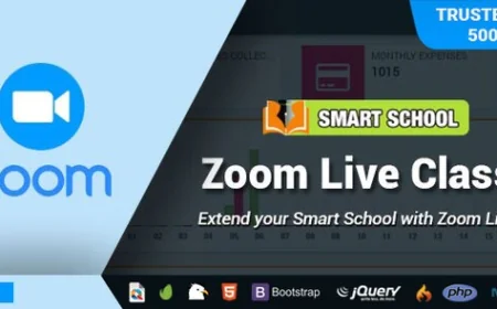 Smart School Zoom Live Class v8.0 - Addon - Nulled PHP Scripts