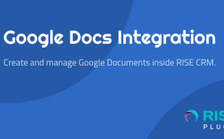 Google Docs Integration for RISE CRM v1.0.1 - Plugin