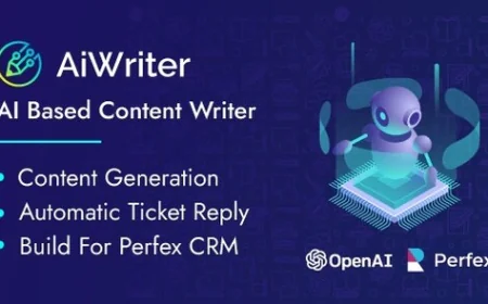 Perfex AiWriter v3.5.0 - AI Content Generator and AI Ticket Reply Module