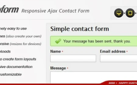 Quform v2.5.2 - Responsive Ajax Contact Form Script Free