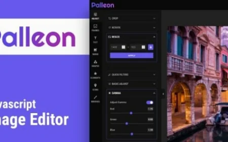 Palleon v1.0 - JavaScript Image Editor Script