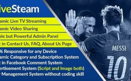 LiveStream - Online Video and Live Streaming Management System FREE