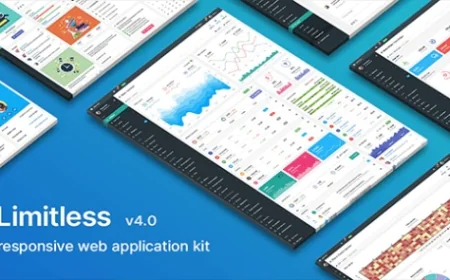 Limitless v4.0 - Responsive Web Application Kit Free Download