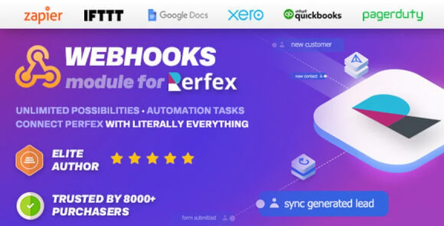 Webhooks Automation Module for Perfex CRM v1.3.0 - Addon