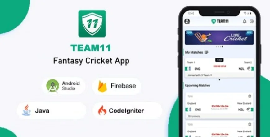 Team11 v1.0.2 - Fantasy Cricket App Source
