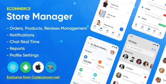 Store Manager - React Native Application for Wordpress Woocomerce v1.1.2 - App Source